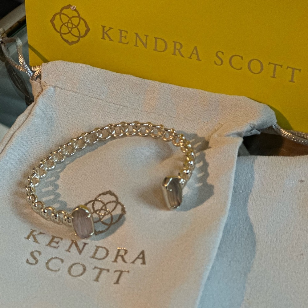 Kendra Scott Macrame Elton Cuff gold/nude abalone - Picture 2 of 2